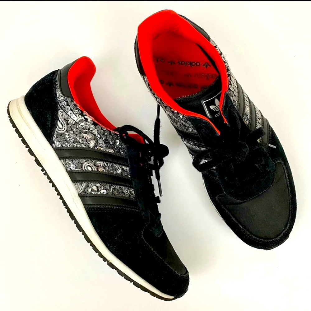 Adidas Adistar Racer Sequin Paisley Sz 8.5